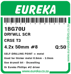 1BG70 - Drywall Screw T3 -1BG70_Label_T